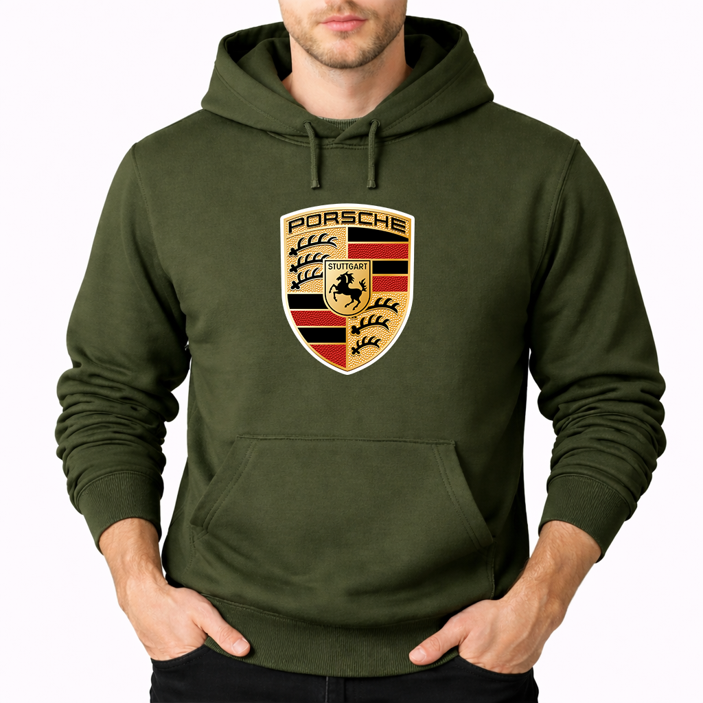 Men’s Porsche Car Pullover Hoodie